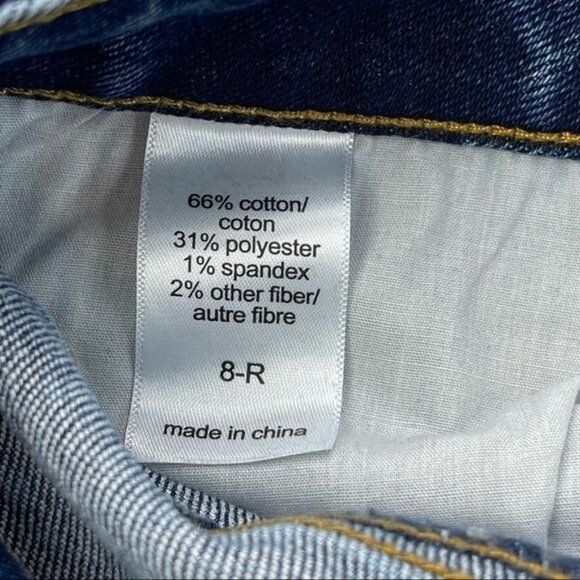 Maurices Mom Jean High Rise Distressed Size 8R NWT - Picture 8 of 8
